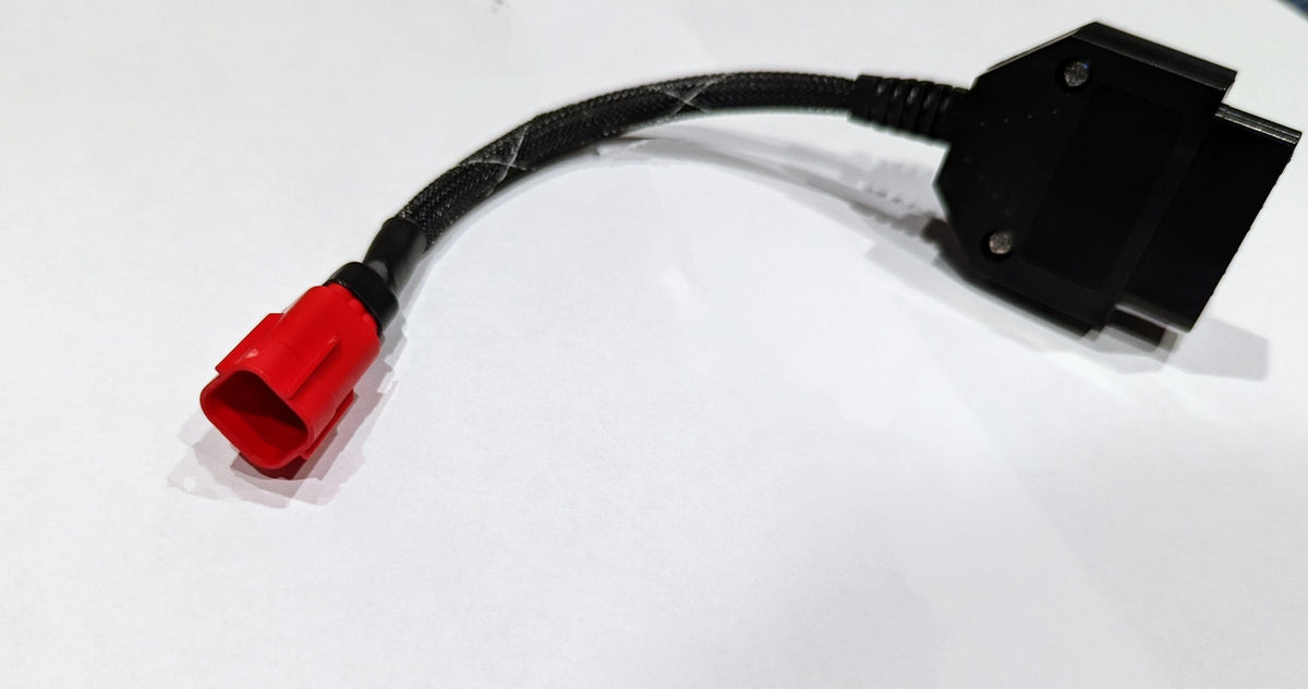 OBD2 connector cable EURO 5 for Battery loading with SAE