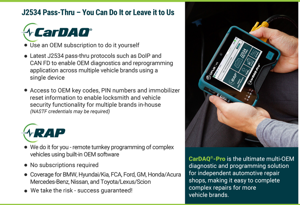 CarDAQ Pro from Drew Technologies/OPUS IVS – Tuner Tools