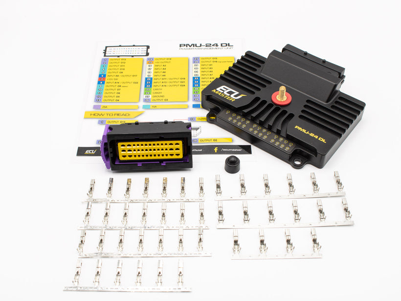 ECUMASTER PMU-24 DL Power Management Unit – Tuner Tools