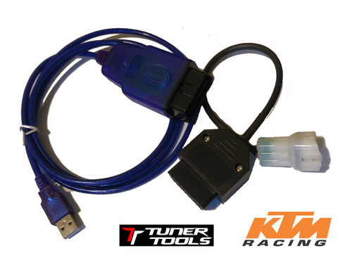 KTM Motorcycle Diagnostics and Tuning Interface