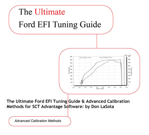 Ford EFI Tuning Guide for SCT Pro Advantadge Software: By Don LaSota